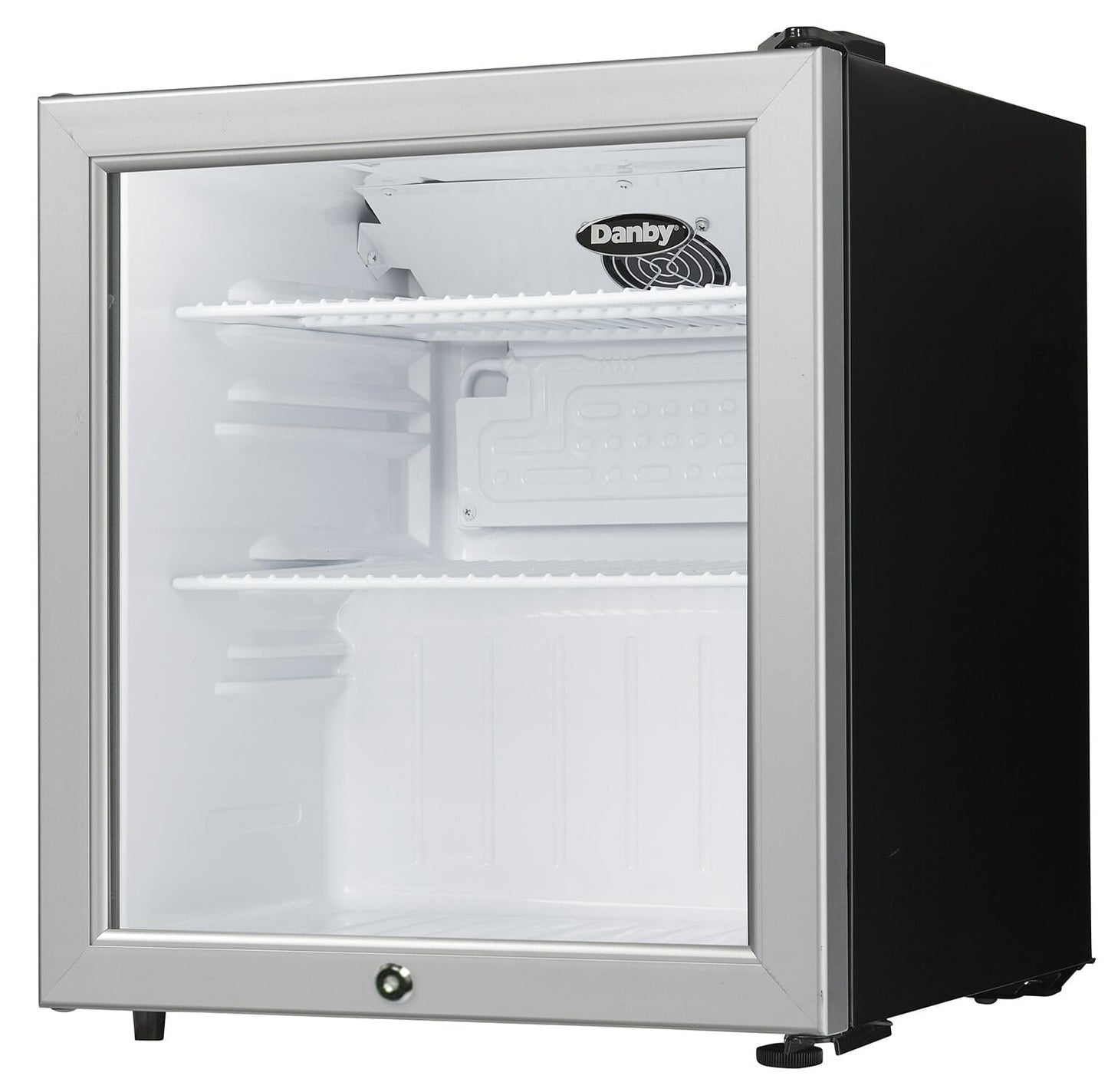 Danby DAG016A2BDB Danby 1.6 Cu. Ft. Compact Glass Door Fridge In Platinum