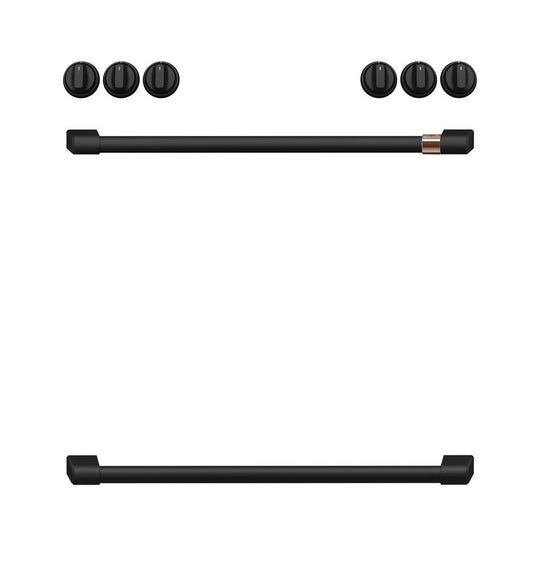 Cafe CXFCEHKPMFB Café™ Handle Kit - Range Flat Black