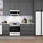 Samsung NE63CB831512 Bespoke 6.3 Cu. Ft. Smart Slide-In Electric Range With Air Fry & Convection In White Glass