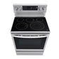 Lg LREL6325F 6.3 Cu Ft. Smart Wi-Fi Enabled True Convection Instaview® Electric Range With Air Fry