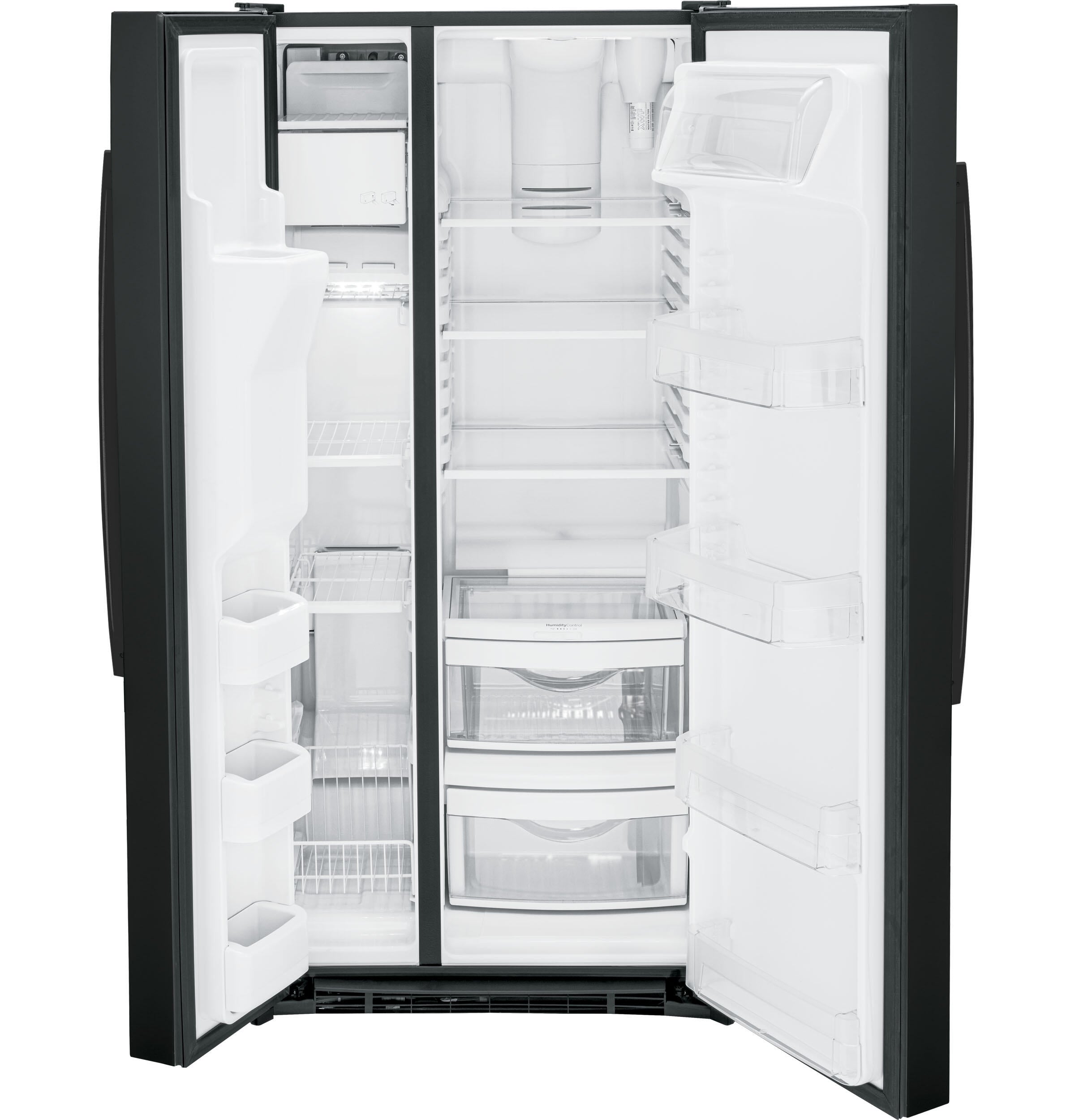 GE ENERGY STAR 23.0 Cu. Ft. Side-By-Side Refrigerator - Thumbnail 5