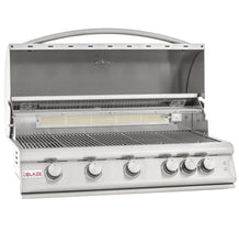 Blaze Grills BLZ5LTE2NG Blaze 40 Inch 5-Burner Lte Gas Grill With Rear Burner And Built-In Lighting System, With Fuel Type - Natural Gas