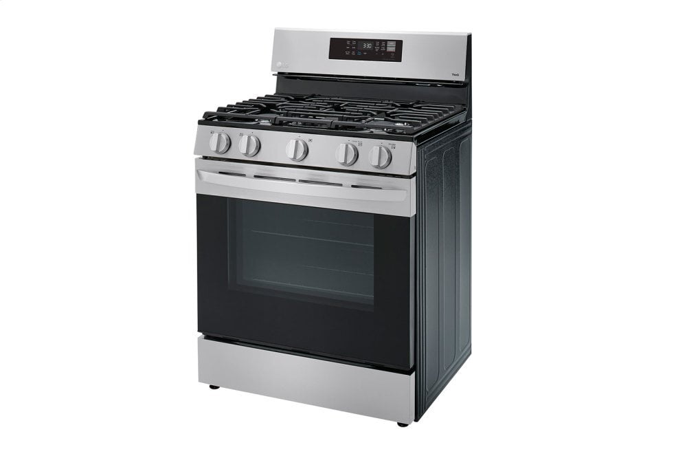 Lg LRGL5823S 5.8 Cu Ft. Smart Wi-Fi Enabled Fan Convection Gas Range With Air Fry & Easyclean®