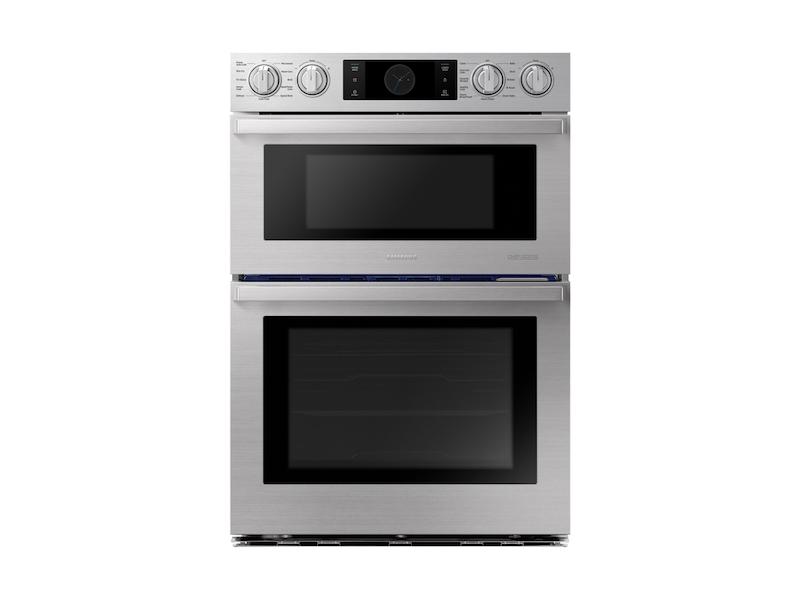 Samsung NQ70M9770DS 30" Flex Duo&#8482; Chef Collection Microwave Combination Wall Oven In Stainless Steel