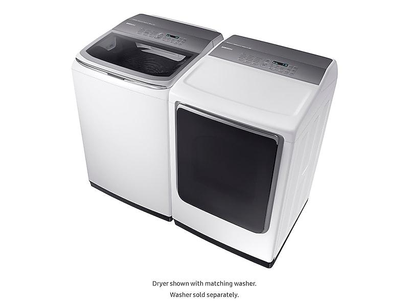 Samsung DVE52M8650W 7.4 Cu. Ft. Electric Dryer With Integrated Controls In White