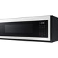 Samsung ME11CB751012 1.1 Cu. Ft. Bespoke Smart Slim Over-The-Range Microwave With 400 Cfm Hood Ventilation, Wi-Fi & Voice Control In White Glass