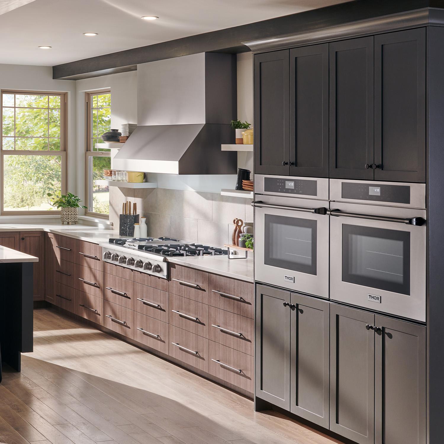 Thor Kitchen HRT4806ULP 48 Inch Professional Gas Rangetop In Stainless Steel - Liquid Propane