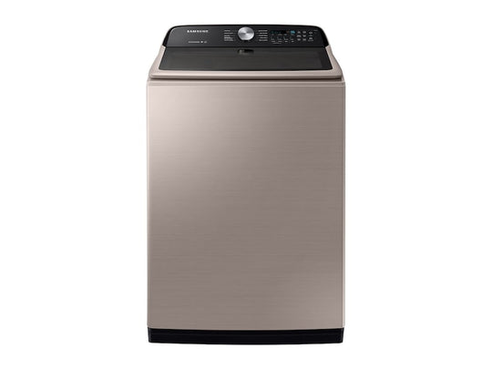 Samsung WA50T5300AC 5.0 Cu. Ft. Top Load Washer With Active Waterjet In Champagne