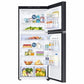 Samsung RT18M6213SG 18 Cu. Ft. Top Freezer Refrigerator With Flexzone™ In Black Stainless Steel