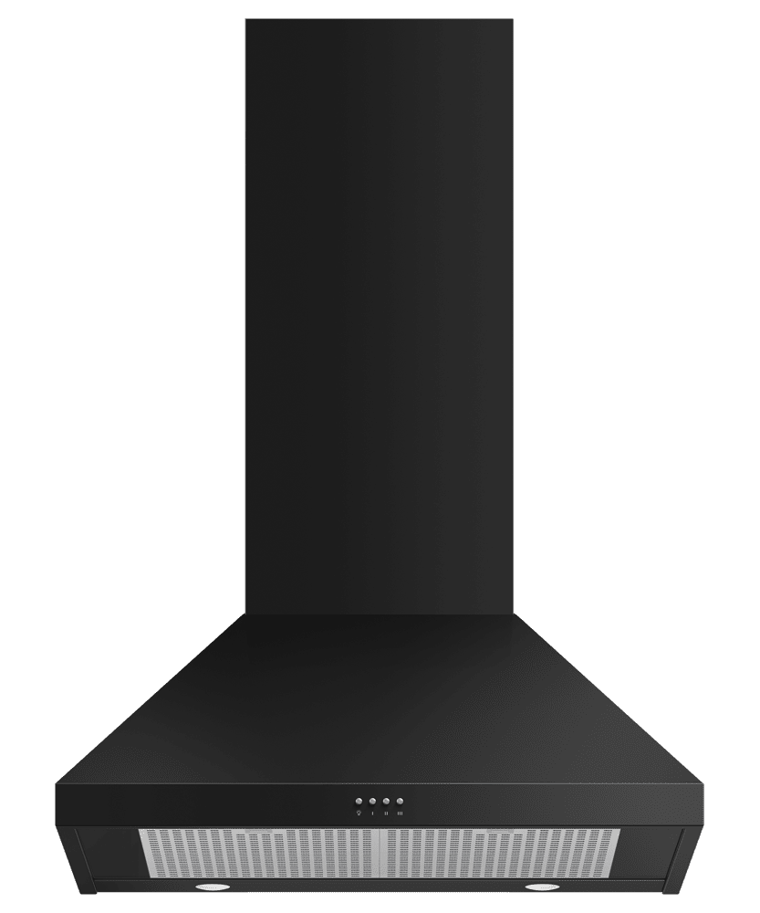 Fisher & Paykel HC30PCB1 Wall Range Hood, 30", Pyramid Chimney