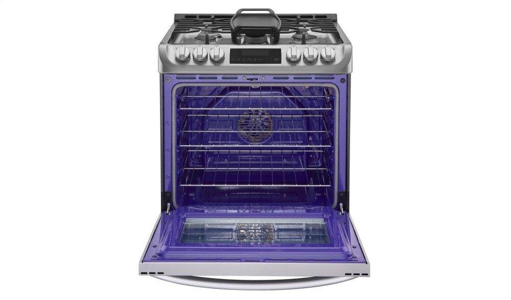Lg LSG4513ST 6.3 Cu. Ft. Gas Single Oven Slide-In Range With Probake Convection® And Easyclean®