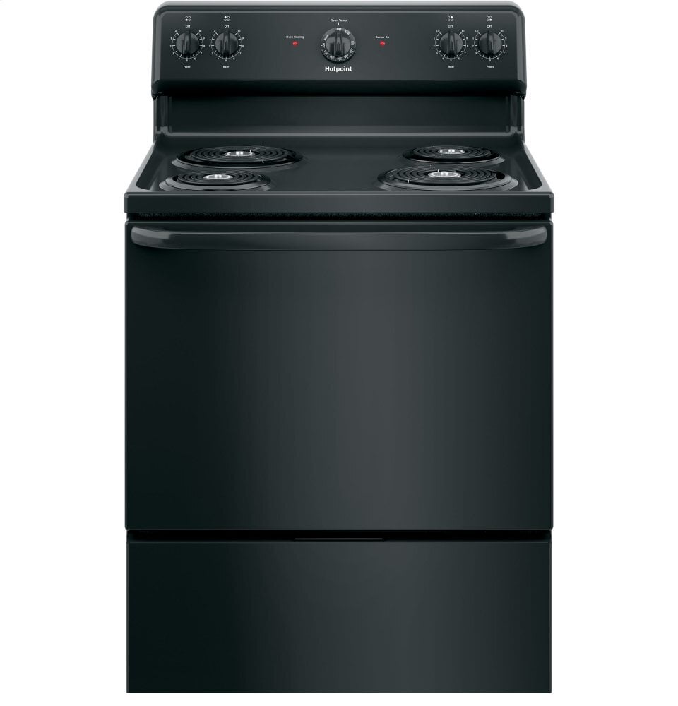 Hotpoint RBS160DMBB Hotpoint® 30" Free-Standing Electric Range