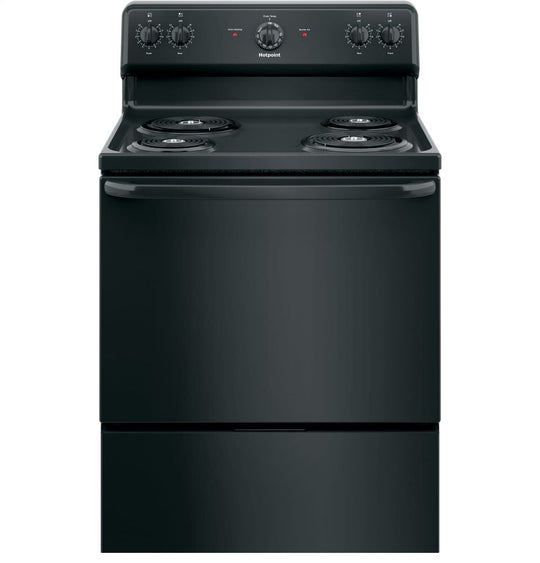 Hotpoint RBS160DMBB Hotpoint® 30" Free-Standing Electric Range