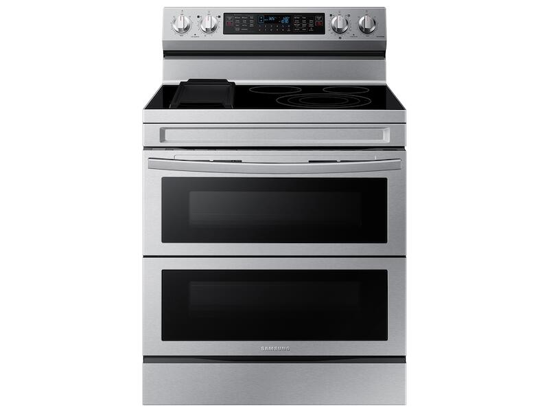 Samsung NE63A6751SS 6.3 Cu. Ft. Smart Freestanding Electric Range With Flex Duo&#8482;, No-Preheat Air Fry & Griddle In Stainless Steel