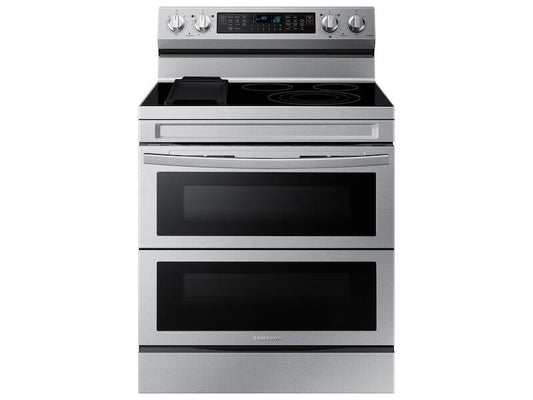 Samsung NE63A6751SS 6.3 Cu. Ft. Smart Freestanding Electric Range With Flex Duo™, No-Preheat Air Fry & Griddle In Stainless Steel