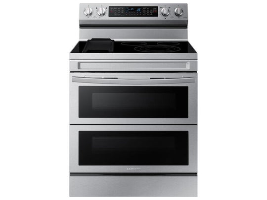 Samsung NE63A6751SS 6.3 Cu. Ft. Smart Freestanding Electric Range With Flex Duo™, No-Preheat Air Fry & Griddle In Stainless Steel