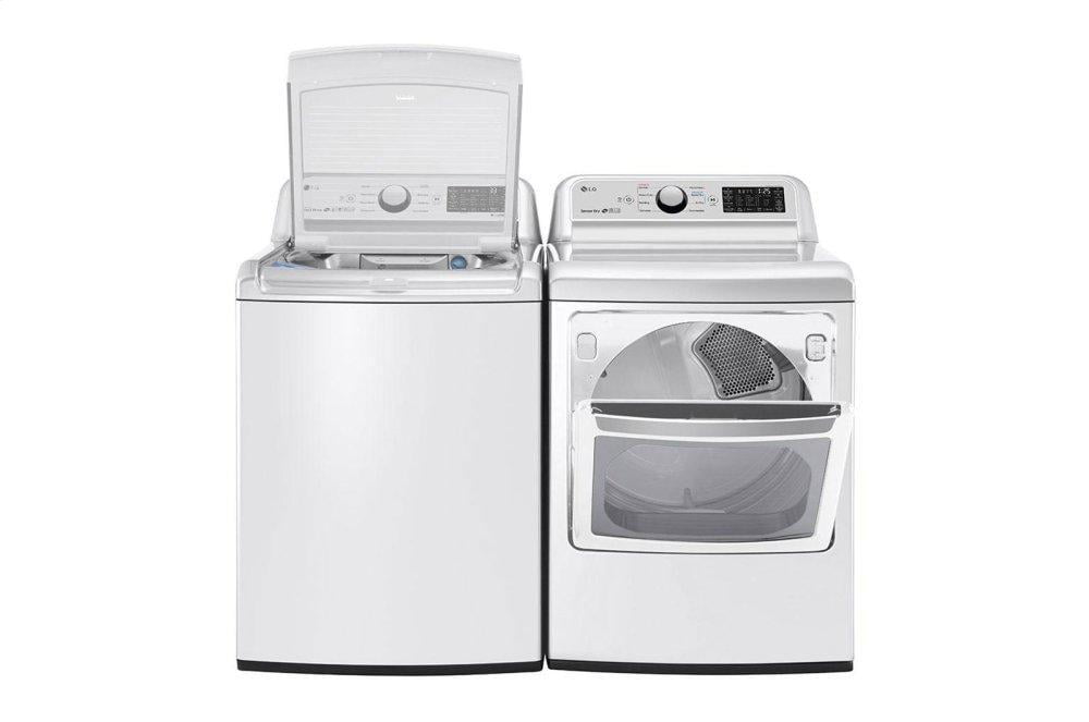 Lg WT7300CW 5.0 Cu.Ft. Smart Wi-Fi Enabled Top Load Washer With Turbowash3D&#8482; Technology