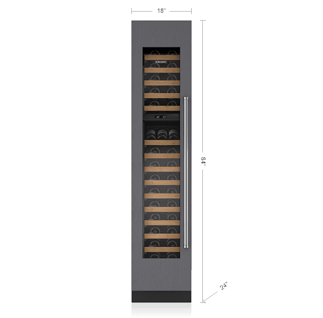 Sub-Zero IW18ARH 18" Designer Wine Storage - Panel Ready