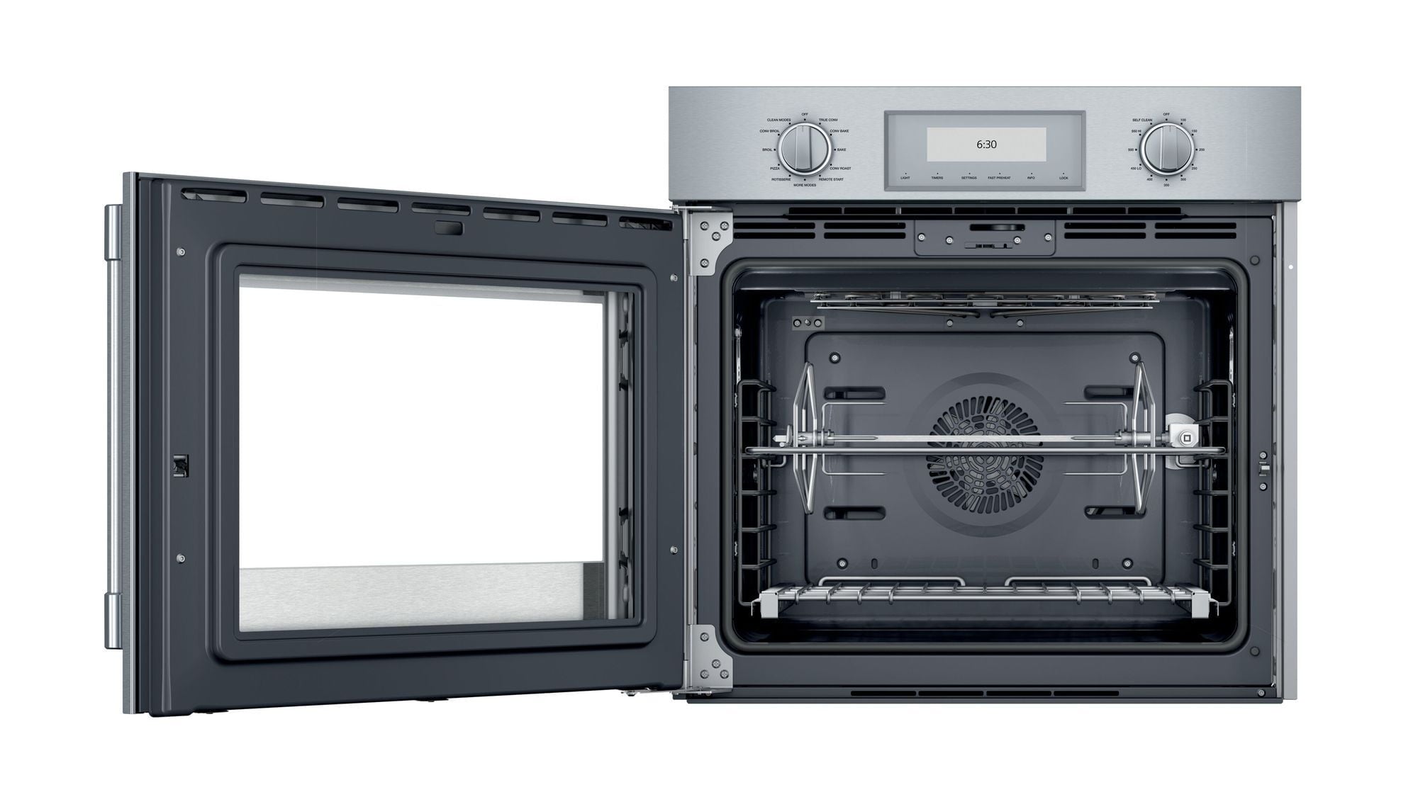 Thermador POD301LW 30-Inch Professional Single Wall Oven With Left Side Opening Door