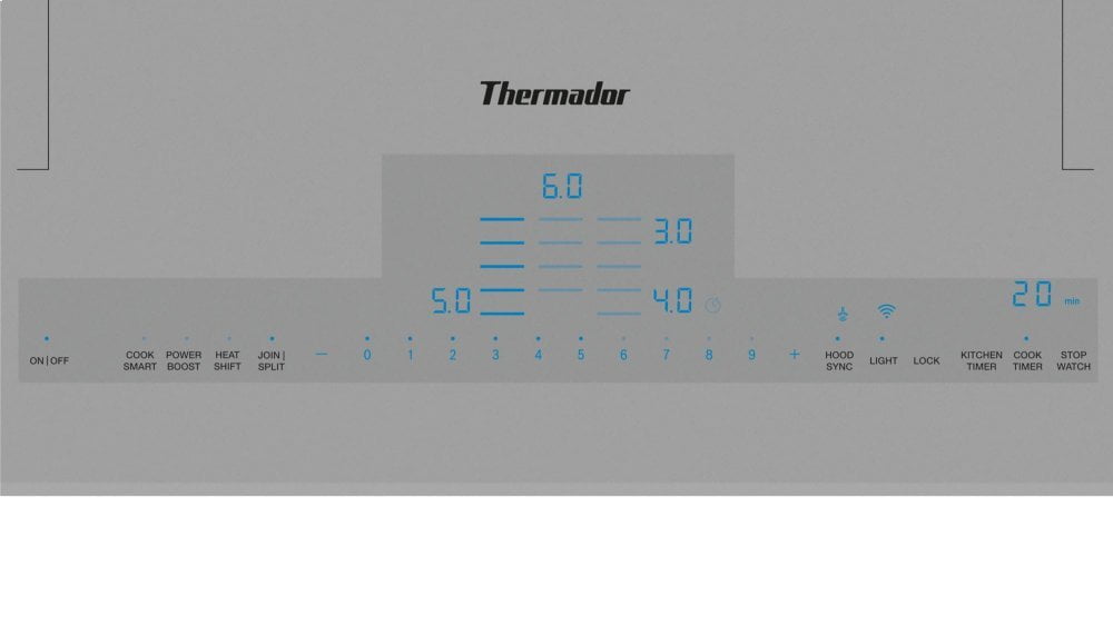 Thermador CIT367XG 36-Inch Masterpiece® Liberty® Induction Cooktop, Titanium Gray, Frameless