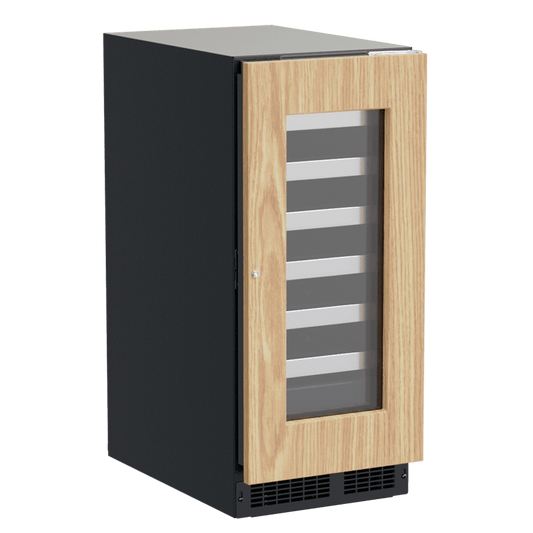 Marvel MPWC415IG31A 15-In Professional Built-In Single Zone Wine Refrigerator With Reversible Hinge With Door Style - Panel Ready Frame Glass