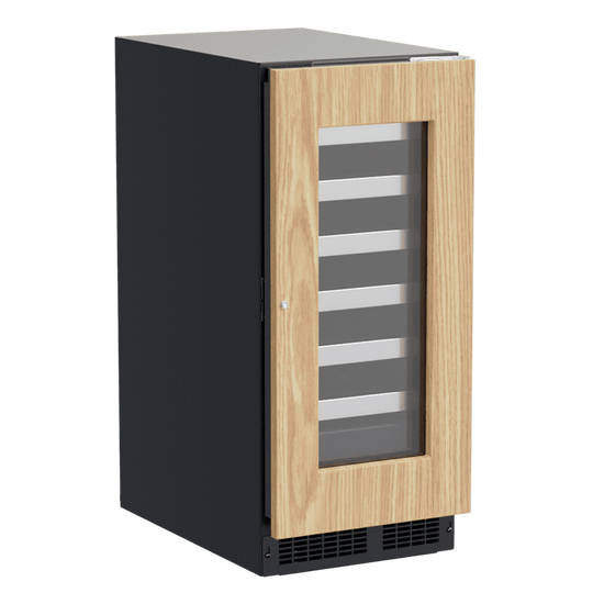 Marvel MPWC415IG31A 15-In Professional Built-In Single Zone Wine Refrigerator With Reversible Hinge With Door Style - Panel Ready Frame Glass
