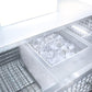 Miele F2471SF Stainless Steel - Mastercool™ Freezer Integrated Icemaker Features Separate Water And Ice Dispensers.
