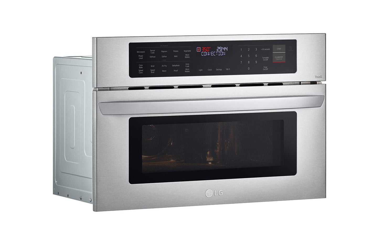 Lg MZBZ1715S 1.7 Cu. Ft. Smart Wi-Fi Enabled Built-In Speed Oven & Microwave