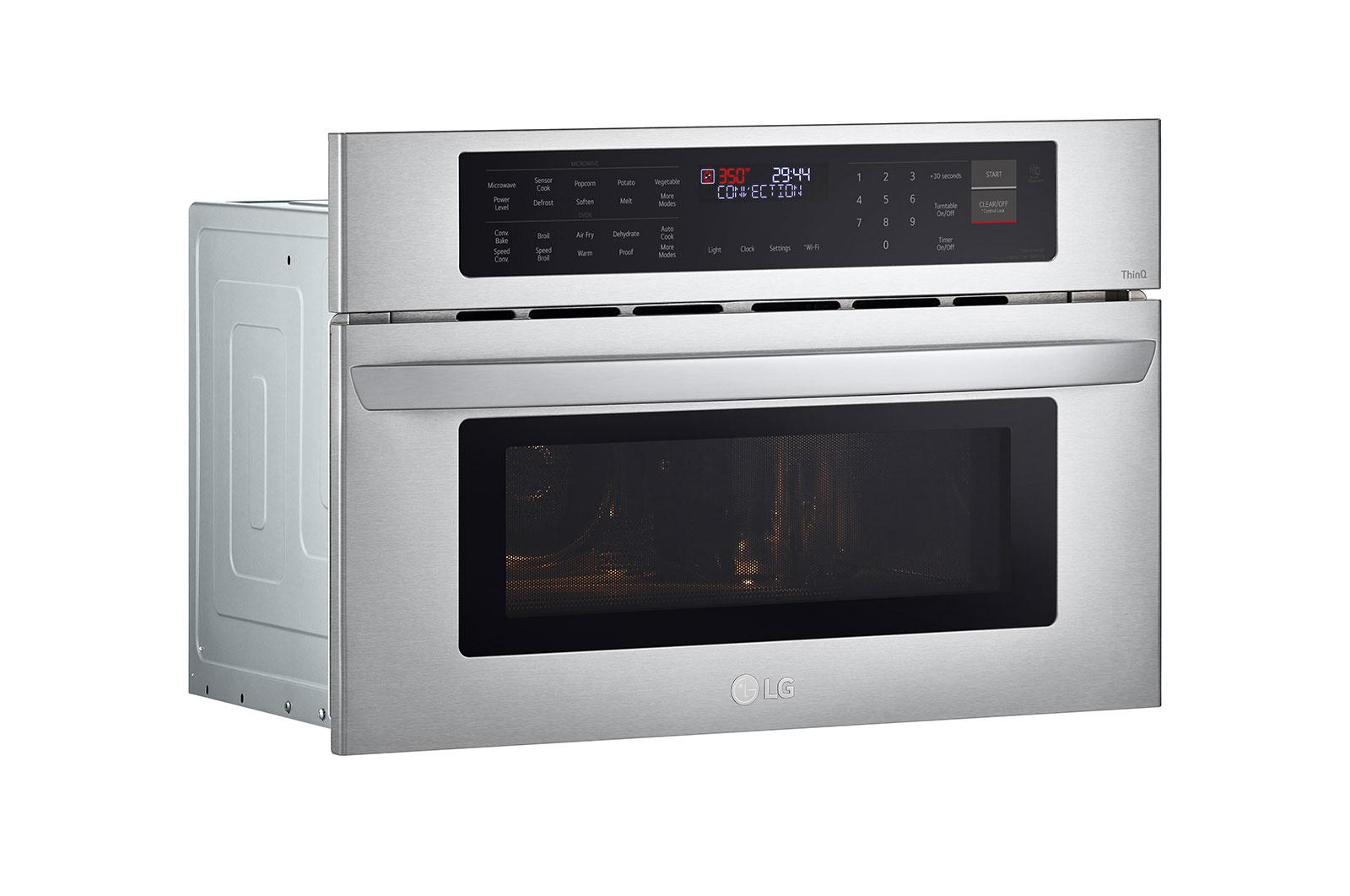 Lg MZBZ1715S 1.7 Cu. Ft. Smart Wi-Fi Enabled Built-In Speed Oven & Microwave