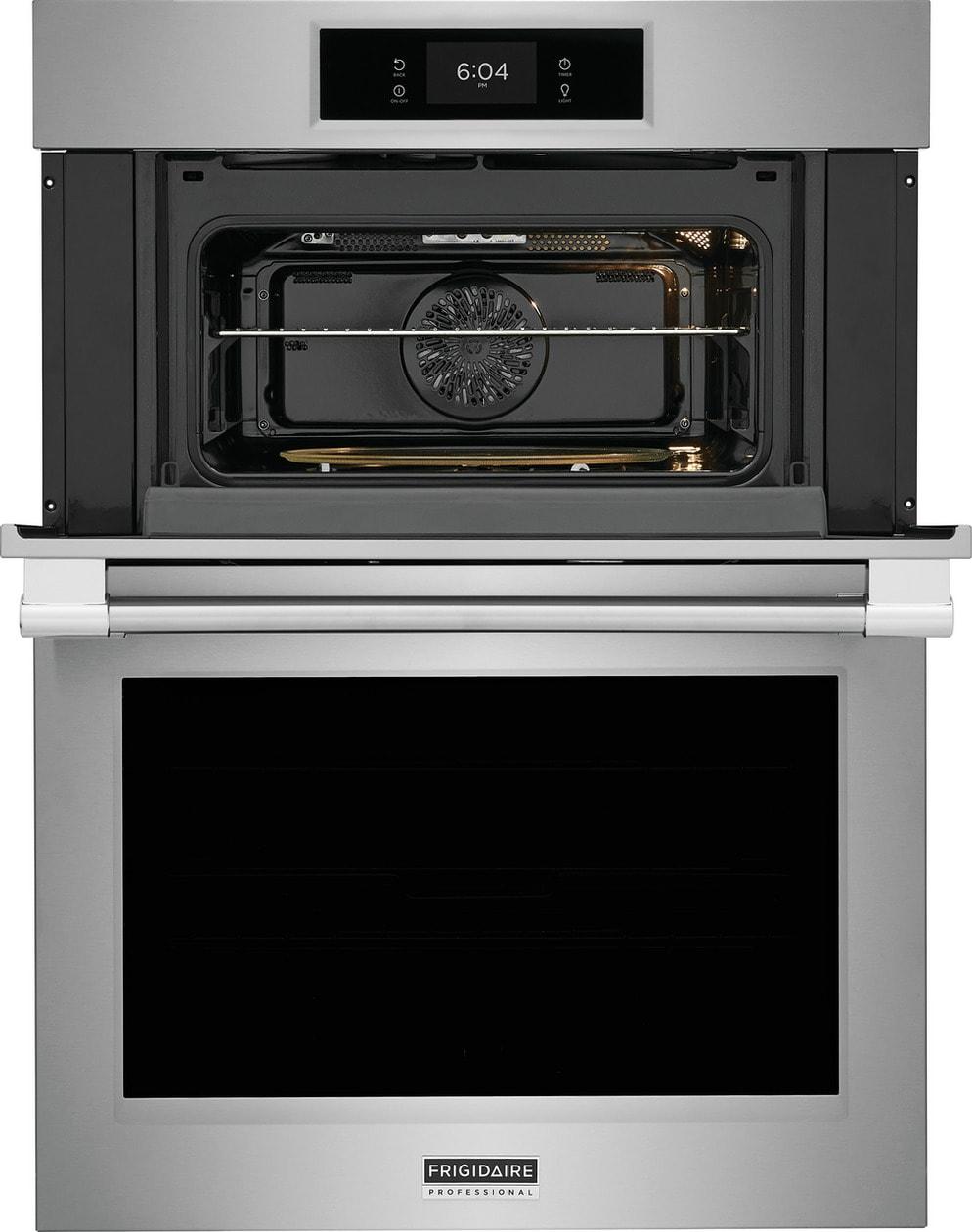 Frigidaire PCWM3080AF Frigidaire Professional 30" Electric Wall Oven And Microwave Combination With Total Convection