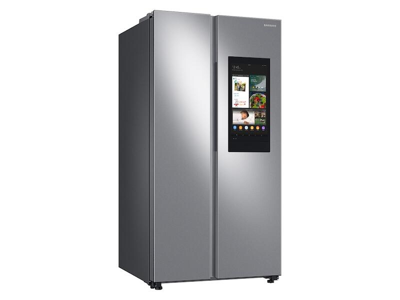 Samsung RS28A5F61SR 27.3 Cu. Ft. Smart Side-By-Side Refrigerator With Family Hub™ In Stainless Steel