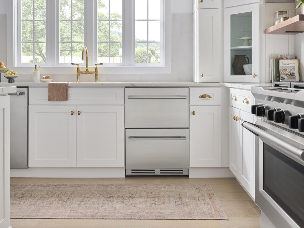 Zephyr PRRD24C2AS 24" Dual Zone Refrigerator Drawers