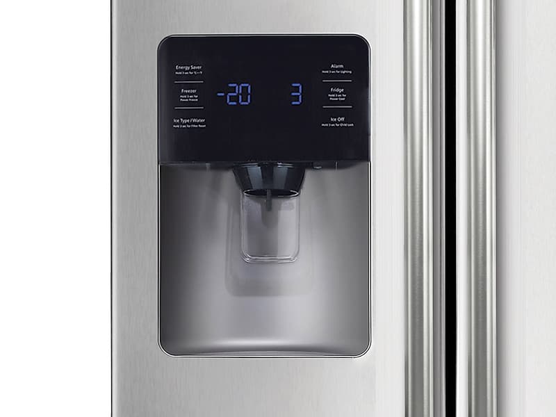 Samsung RS25H5111SR 25 Cu. Ft. Side-By-Side Refrigerator With In-Door Ice Maker In Stainless Steel