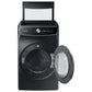 Samsung DVE60A9900V 7.5 Cu. Ft. Smart Dial Electric Dryer With Flexdry™ And Super Speed Dry In Brushed Black