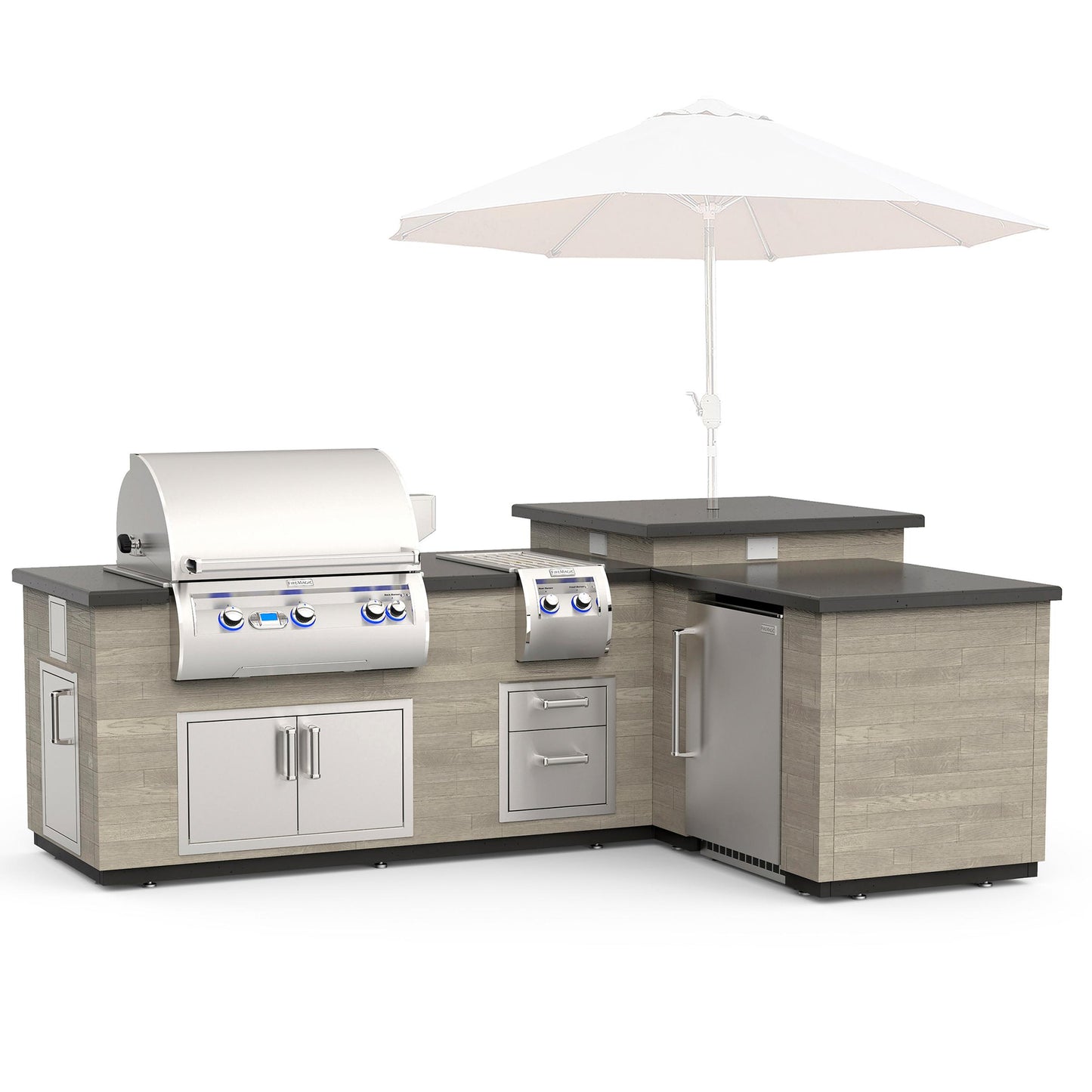 Fire Magic IL660SPR116BA Silver Pine L Island