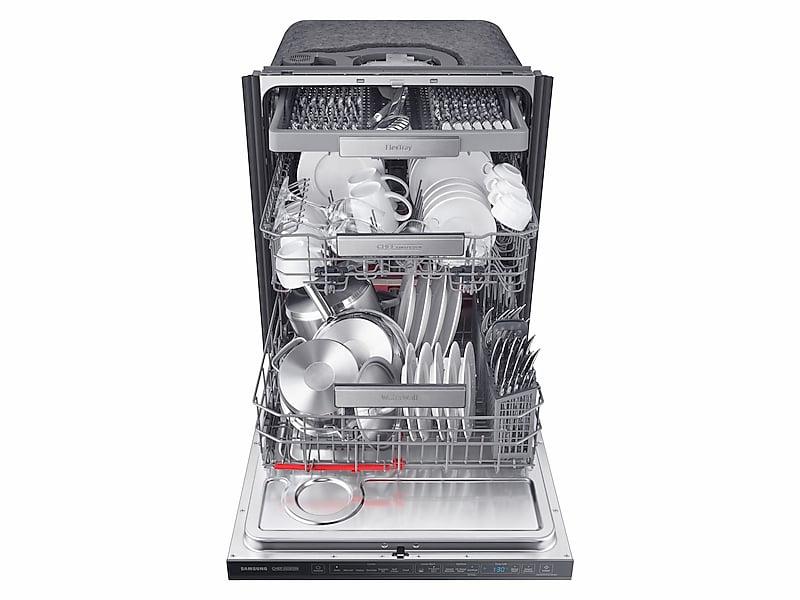 Samsung DW80M9990UM Chef Collection Dishwasher With Hidden Touch Controls In Matte Black Stainless Steel