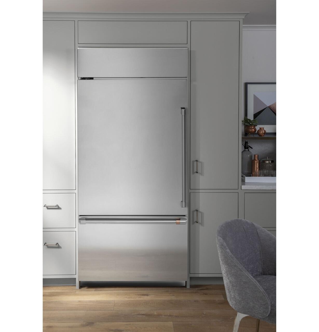 Cafe CDB36LP2PS1 Café™ 21.3 Cu. Ft. Built-In Bottom-Freezer Refrigerator