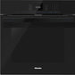 Miele H6660BPAM OBSIDIAN BLACK H 6660 Bp Am - 24 Inch Convection Oven With Airclean Catalyzer And Roast Probe For Precise Cooking.