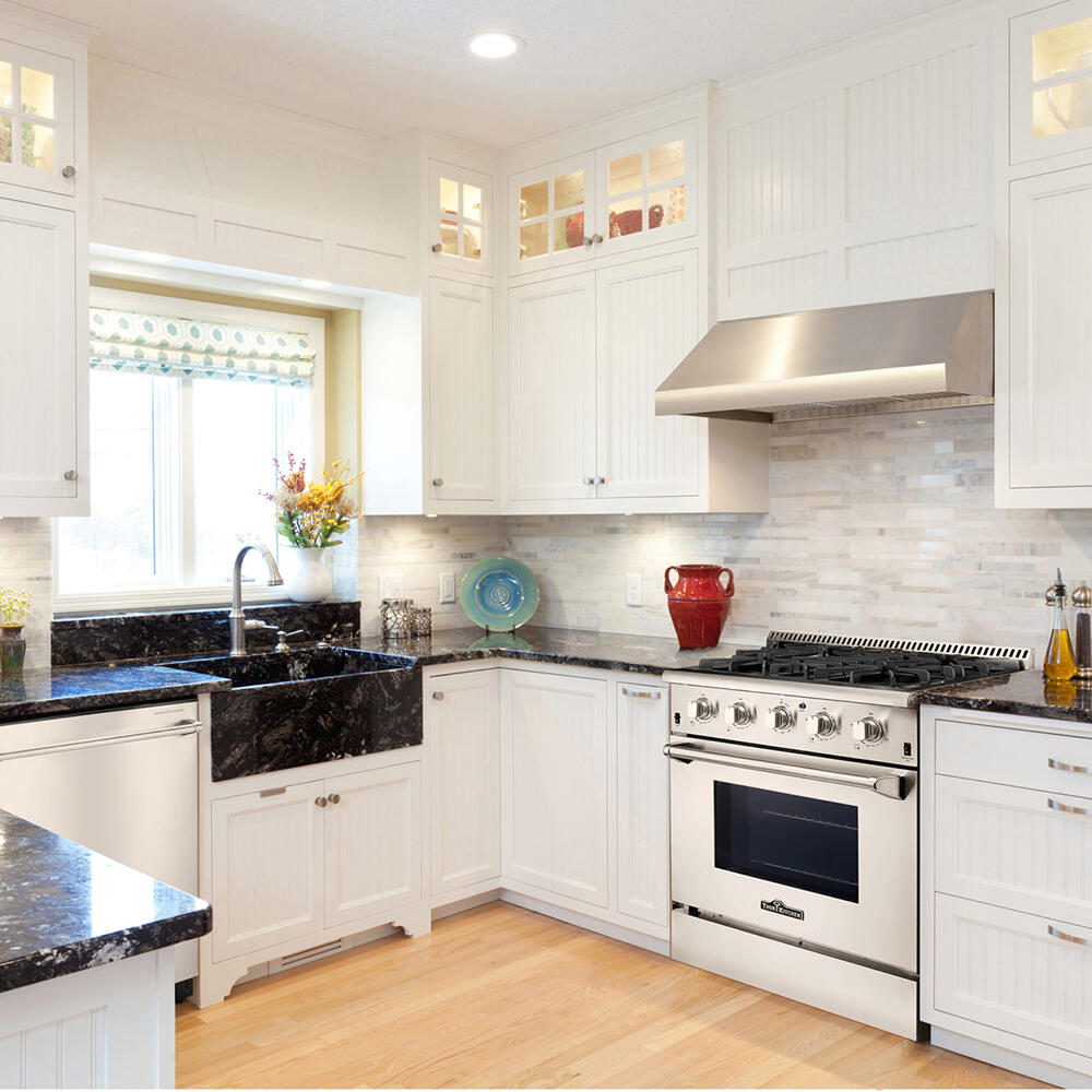 Thor Kitchen TRH3006 30 Inch Professional Range Hood, 11 Inches Tall In Stainless Steel