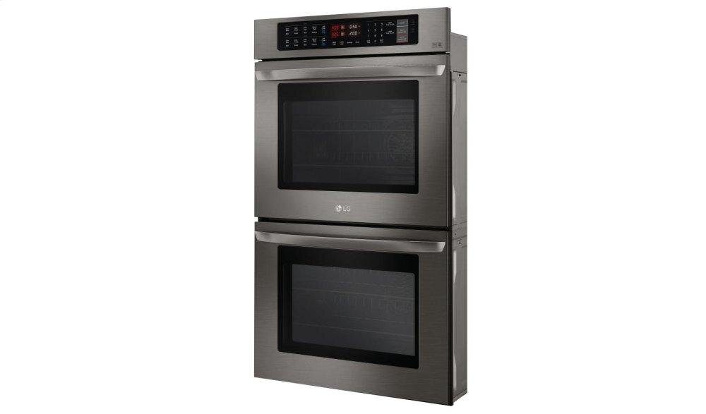 Lg LWD3063BD Lg Black Stainless Steel Series 9.4 Cu. Ft Total Capacity Double Wall Oven