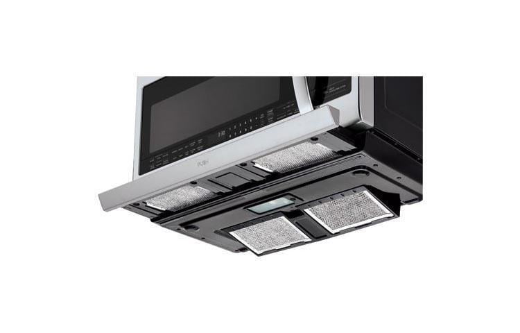 Lg LMHM2237ST 2.2 Cu. Ft. Over-The-Range Microwave Oven With Easyclean®