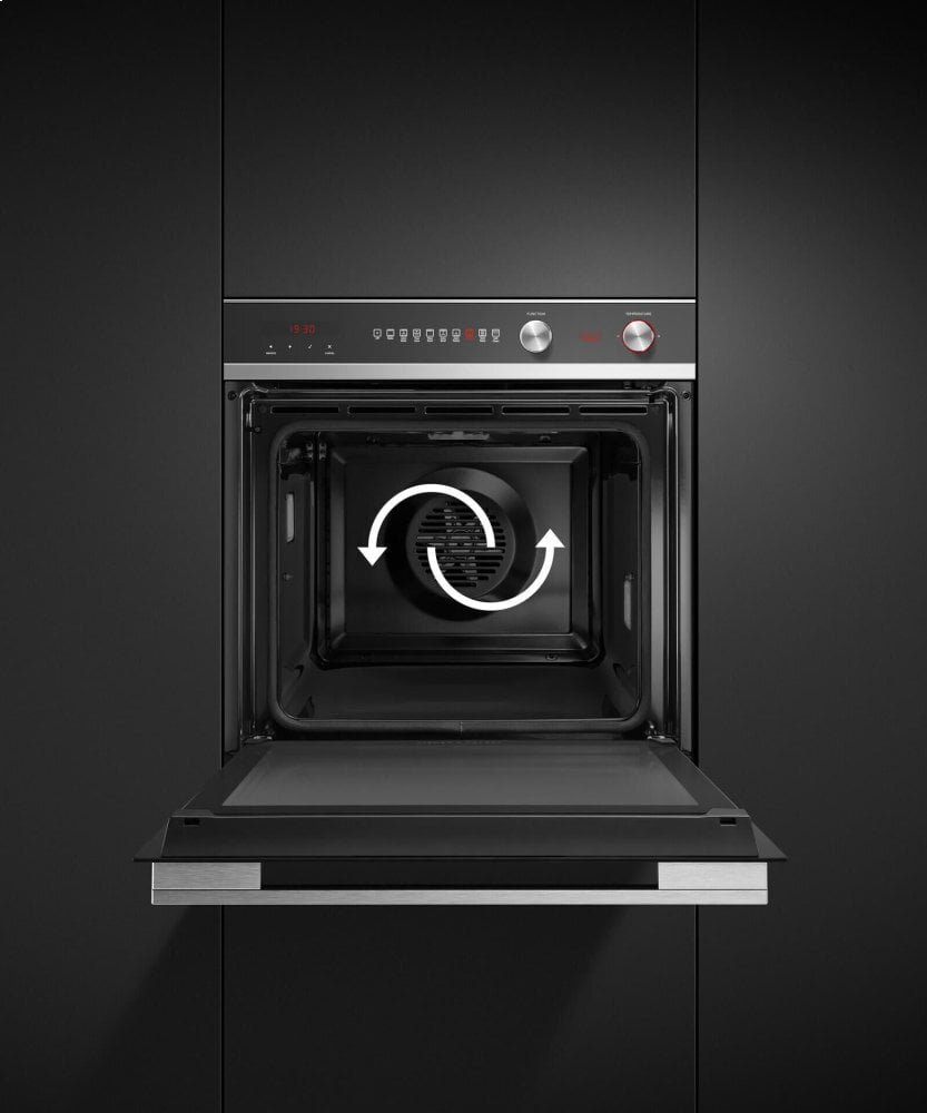 Fisher & Paykel OB24SCD9PX1 Oven, 24", 9 Function, Self-Cleaning