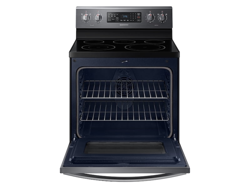 Samsung NE59T7511SG 5.9 Cu. Ft. Freestanding Electric Range With Air Fry And Convection In Black Stainless Steel