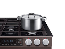 Samsung NX58R9421ST 5.8 Cu. Ft. Slide-In Gas Range With Convection In Tuscan Stainless Steel