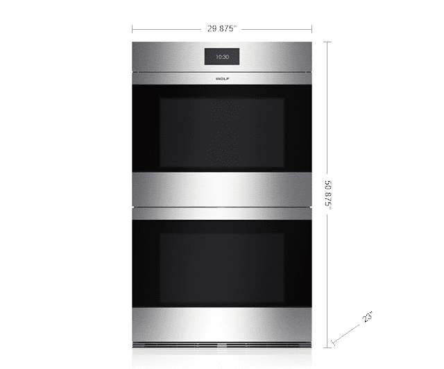 Wolf DO30CMS Double Wall Electric Oven Town Appliance