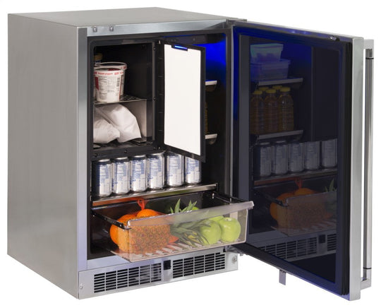 Lynx LM24REFCL 24" Refrigerator Freezer Combo, Left