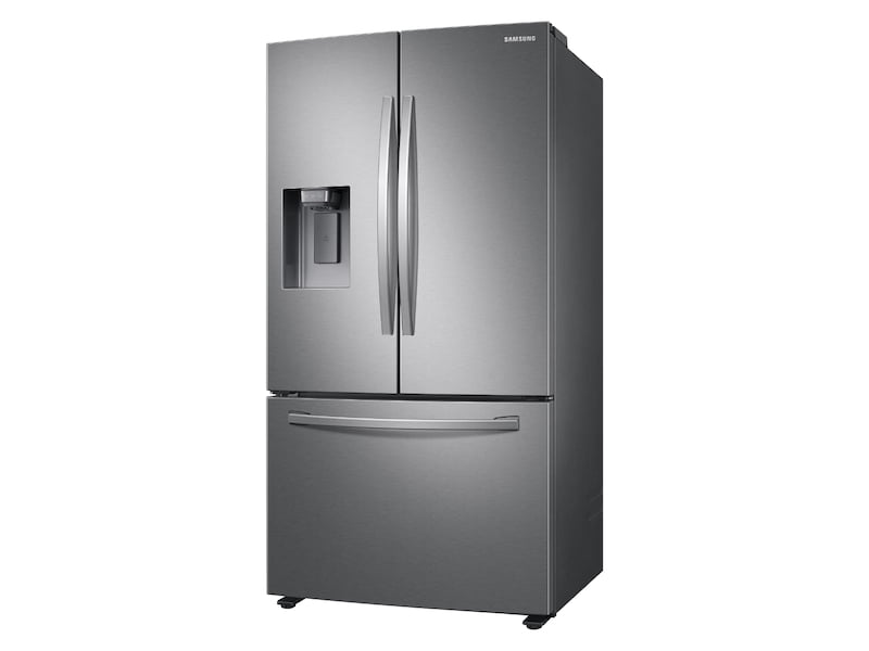 Samsung RF27T5201SR 27 Cu. Ft. Large Capacity 3-Door French Door Refrigerator With External Water & Ice Dispenser In Stainless Steel