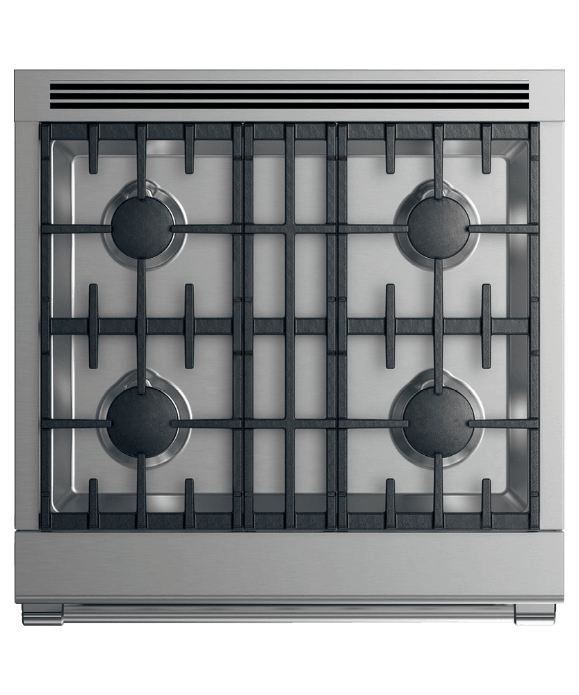 Fisher & Paykel RGV2304LN Gas Range, 30", 4 Burners, Lpg
