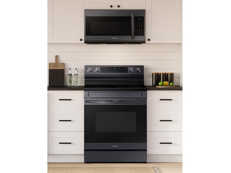 Samsung NE63A6511SG 6.3 Cu. Ft. Smart Freestanding Electric Range With No-Preheat Air Fry & Convection In Black Stainless Steel