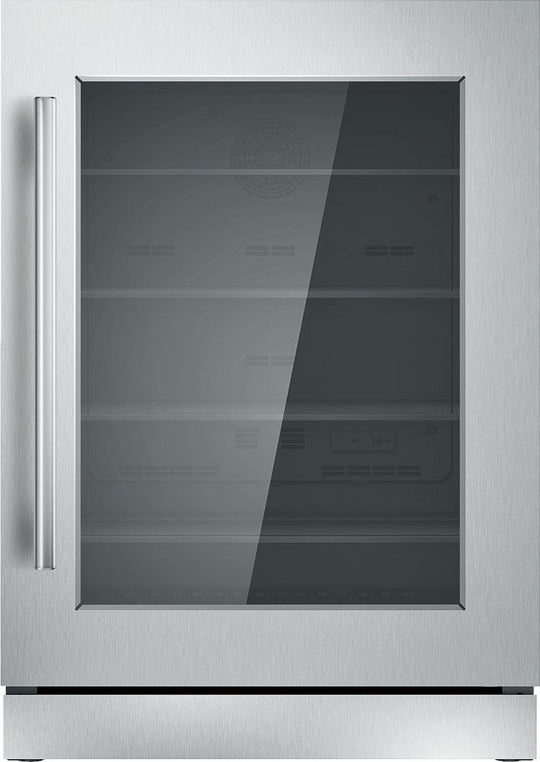 Thermador T24UR910RS 24-Inch Under-Counter Glass Door Refrigerator